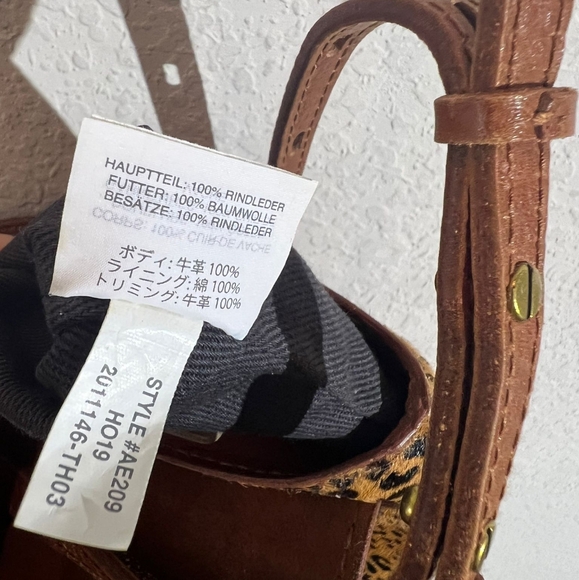 SOLD.  Madewell Women's Brown The Memphis Crossbody Bag NWT - Picture 7 of 9